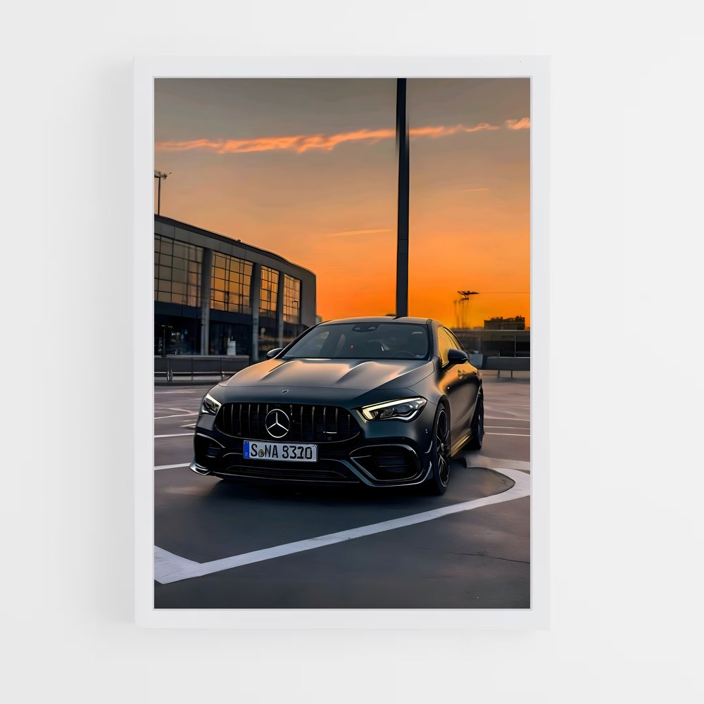 Poster Modern Drive – affiche Mercedes (vue 3)